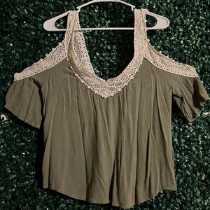 Green camisole